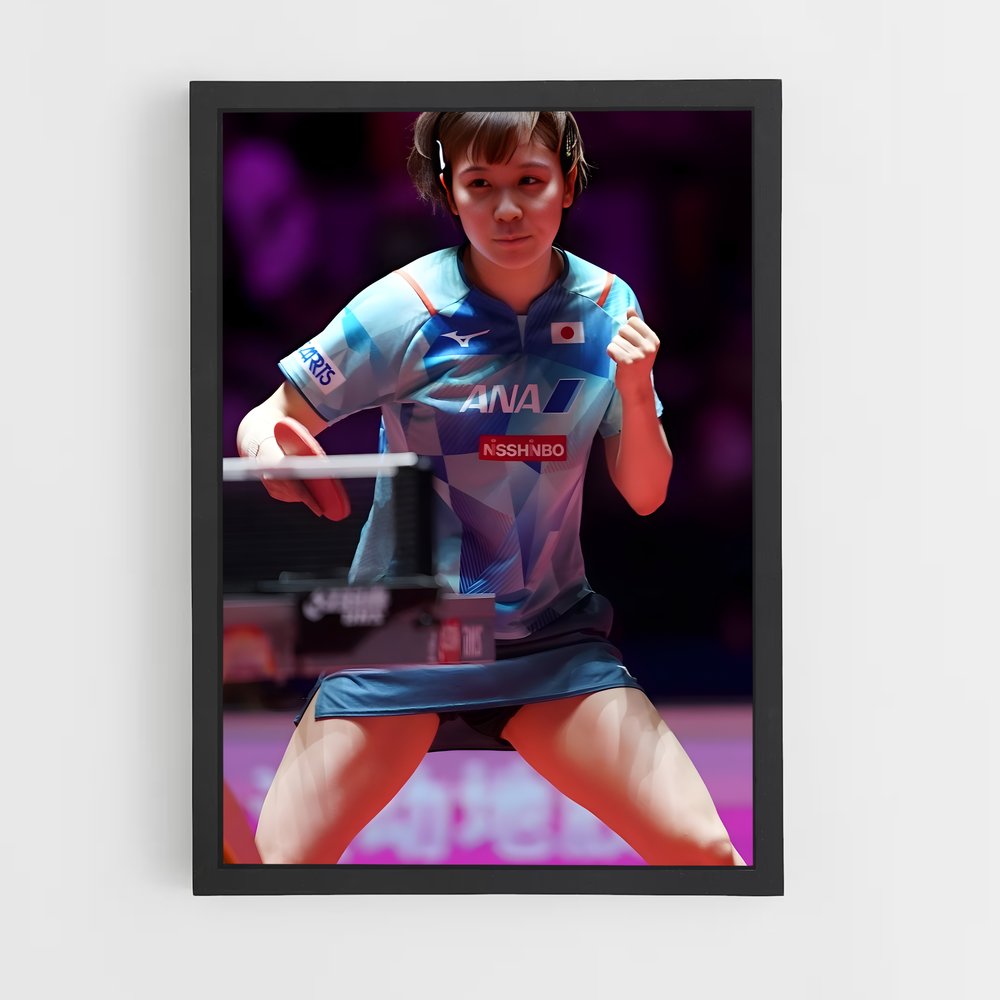 Poster Ace de Ping Pong – affiche Tennis de table (vue 2)